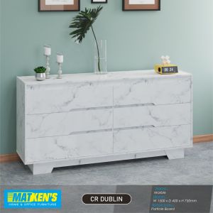 Trenz Furniture - Credenza Dublin lemari laci serbaguna furniture minimalis meja kabinet buffet Matkens