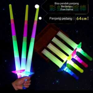 Mainan pedang pedangan LED Sword Toys pedang lampu anak