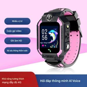 [Gọi video][sim4g] Đồng hồ trẻ em Q19B phiên bản lắp sim nghe gọi có định vị GPЅ theo dõi vị trí chống nước