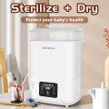 Mafababe 5 in 1 Sterilizer for Baby Feeding Bottle with Dryer Portable Bottle Sterilizer for Baby Heater Sterilizer Automatic Temperature Steamer Sterilizer. 