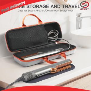 Portable Travel Storage Bag Shockproof Travel Carrying Bag Waterproof Anti-scratch with Mesh Bag for Corrale HS03 Hair Straightener