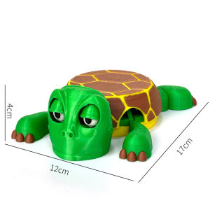 LILIER Funny Turtle Coaster Set - Press to Pop Eyes Design Unique and Playful Cup Holder for Home