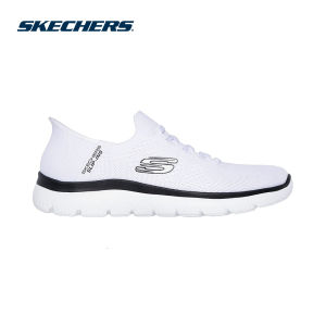 Skechers สเก็ตเชอร์ส รองเท้าผู้ชาย Men Slip-ins Summits Shoes - 232439-WBK Air-Cooled Memory Foam