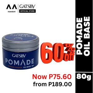 GATSBY POMADE SUPREME GREASE OIL BASE 80g