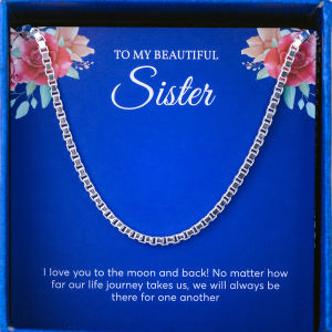 Dây Chuyền Bạc Tặng Chị Em Gái Duy Hiển S925 Sợi Mì Siêu Mềm Mại Đủ 5 Size Dễ Kết Hợp Đeo Mặt