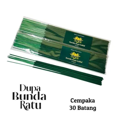 Dupa Hijau Wangi Bunda Ratu Kidul Penarik Rezeki Aroma Cempaka 30 Batang