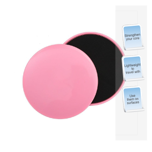 GYMPRO Core SlidersGliding Discs for Working Out - Pack of 2 Compact Dual Sided Gliding Discs for Full Body Workout on Carpet or Hardwood Floor - Fitness & Home Exercise Equipment