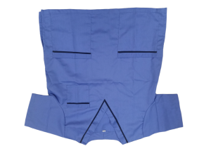 3 pocket scrubsuit US cotton (blouse only) NEW design with breast pocket
