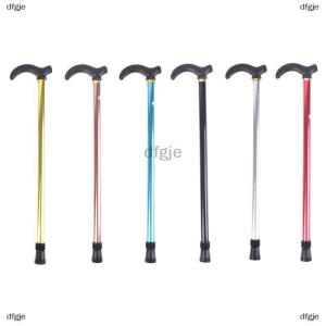 [COD] dfgje Adjustable Walking Stick 2 Section Stable Anti-Skid Crutch Old Man Hiking Cane
