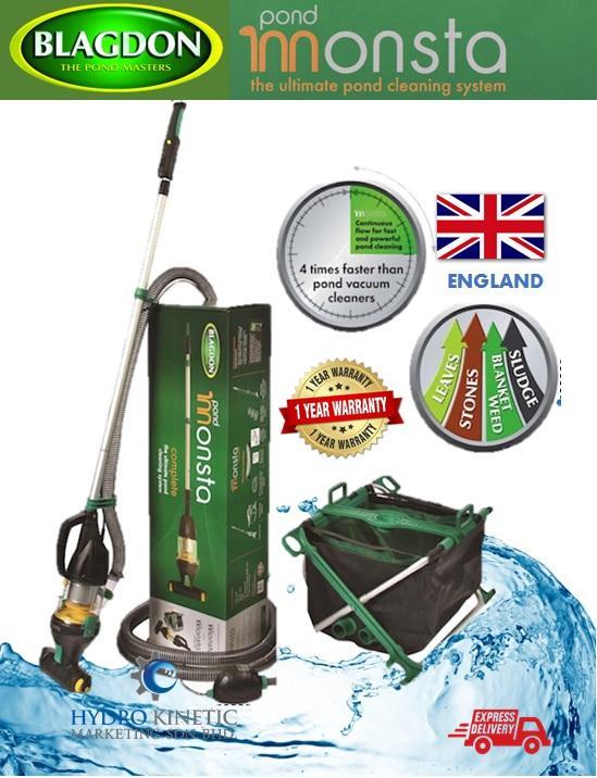 BLAGDON Monsta Pond Cleaner & Swimming Pool Cleaner, Vacuum Cleaner