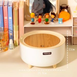 Tempat Sampah Mini Japanese Mini Trash Can Simple Press Trash Bin
