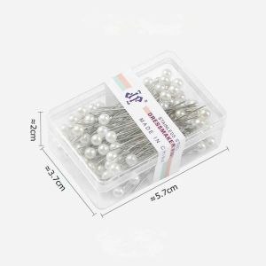 Set 100 Kim Ghim Cố Định 38mm Nhiều Màu Sắc Dùng Trong May Vá-NIEVE