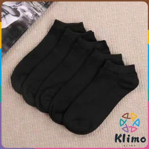 Mens Cotton Socks Invisible Socks Foot Socks For Men 3 Colors Black/White/Grey