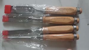 Hanson8 4PCS/set 240mm Gouge Set Wood Carving Chisel Tool Hand DIY Carving Woodworking Tools 7P3H9
