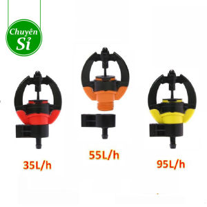 Béc tưới phun mưa SD9000 có bù áp tưới tỏa tròn 360 độ (sản phẩm không bao gồm chân nối)