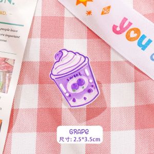 Paper Clip Akrilik Motif Botol Minum Lucu Penjepit Kertas Catatan Sekolah Kantor