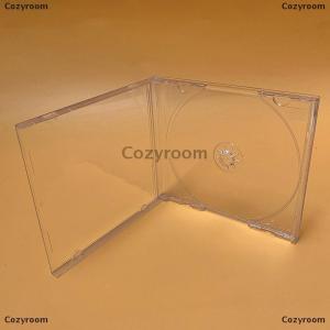 [COD] Cozyroom 1pcs readstar transparent พลาสติกชิ้นเดียวแผ่นแผ่นแผ่นแผ่น CD Case กล่องแผ่น CD หนา กล่องแผ่นดิสก์
