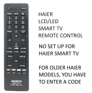 New Original For Haier HTR-A18EN TV Remote Control LE32K5000TN LE40K5000TF LE55K5000TFN Fernbedienung htr a18en HUAYU RM-L1313