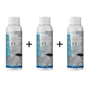 Jue-Fish Kitchen Nano Crystal Plating Agent Marble Tile Scratch Furniture Waterproof Long-lasting Protective Film Stone Crystal Plating Agent Renovating Agent for Corrosion and Whitening of Marble Tile Countertop Stone Clean