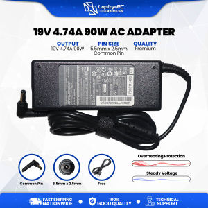 Samsung Laptop Charger 19V 4.74A 5.5mm x 2.5mm Compatible with HP Pavilion N5200 N5000 N5100 N5300 N5400