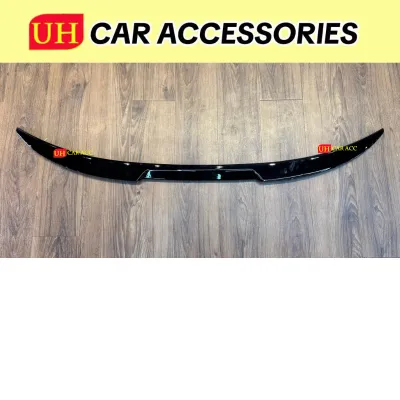 (CENTER SPOILER) PROTON X50 X-50 REAR TRUNK BOOT TAILGATE CENTER BONNET DUCKTAIL ABS M4 SPOILER WITH PAINT BLACK