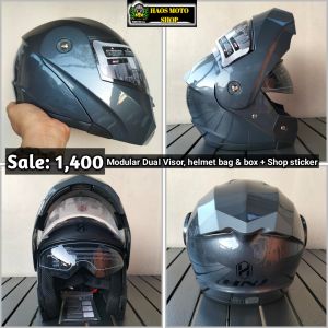 HNJ YM-920 Modular Helmet For Motorcycle Full Face Half Face Dual Visor helmet for woman and man