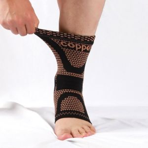 Copper Fiber Sports Varicose Vein Correction Foot Protection Socks Circulation Compression Sporting Sock Help Blood circulation Ankle Protector Socks Elastic Socks