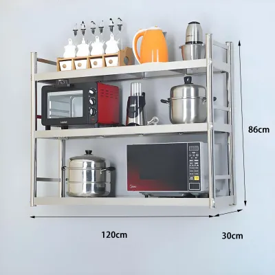 Very durable wall mounted storage rack stainless steel storage rack cabinet kitchen supplies