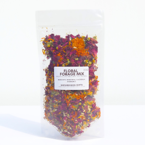 Floral Forage Mix | No Furries Delights | Perfect Hay/Green Topper & Treats for Small Pet Animals & Birds