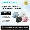 Anker Zolo GaN 30W USB C Charger PIQ 3.0 Foldable PPS FastCharger for iPhone 16 Pro Max 15 Pro Max 14 Pro/13ProMax, Galaxy,iPad A2698 A2699. 