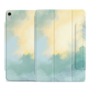 RBP Oil Painting Art Borderless Double-Sided Clip Case for iPad Pro 12.9/13" M4 & 2020-2024 Models Air 4/5/6 2024Mini 6 Gen 10 - Ultra-Thin Smart Design with Suction Pen Holder"