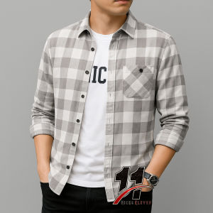 kemeja pria lengan panjang bahan flanel import kemeja flanel lengan panjang