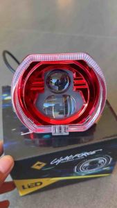 Lampu Depan BILED Headlamp Projie Bi LED Hi Lo 2 LENSA Angel Eye Devil Eye
