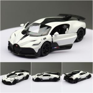 KiNSMART Zhiguan Alloy Car Model 1/38 Bugatti DIVO Sports Car Toy Warrior Two-Door Bulk