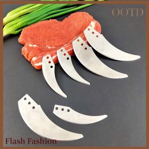 [Falsh F] 4 8PCS 85mm Agricultural Chopper Blade Breeding Chicken Duck And Pig Feed Fruit And Vegetable Cutting Machine Farm Cutter Grass