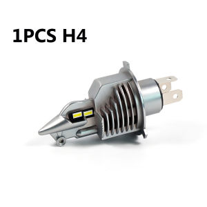 CARLITS Fighter H4 Led 9003 HB2ไฟหน้ารถหลอดไฟ80W 12V 24V 6000K แอลอีดีซุปเปอร์สว่าง H4โคมไฟอัตโนมัติ CSP ไฟรถยนต์16000LM