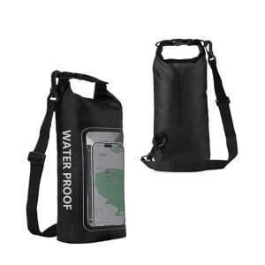 Large Capacity PVC Waterproof Dry Bag Touch Screen Window Roll Top Closure Surfing Diving Water Sports Gear