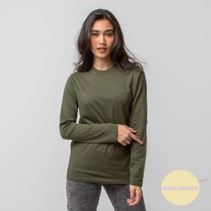 Mang Engkos - COD!! KAOS POLOS LENGAN PANJANG WARNA WARNI LOKAL HITAM  LONGSLEEVE TERMURAH BERKUALITAS KATUN PREMIUM READY