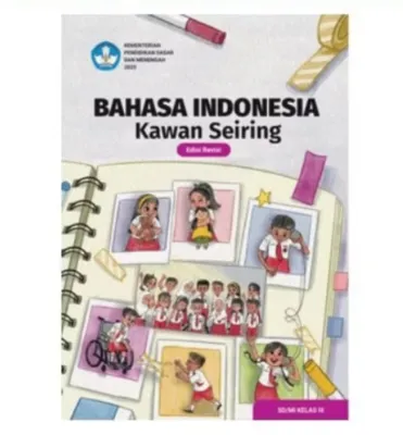 Buku Bahasa Indonesia Kawan Seiring Edisi Revisi SD/MI Kelas 3 Kurikulum Merdeka