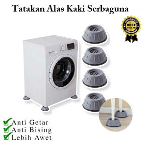 Alas Kaki Mesin Cuci Meja Kulkas Lemari Anti Slip / Tatakan Pelindung Kaki Meja Kursi Kulkas Mesin Cuci Anti Getaran Termurah Terbaru Promo