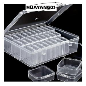 HUAYANG01 [2023 new HOT FASHION] DIY Painting Embroidery Storage Box Nail Art Jewelry Rhinestone Mosaic Storage Container Multifunctional Storage Box