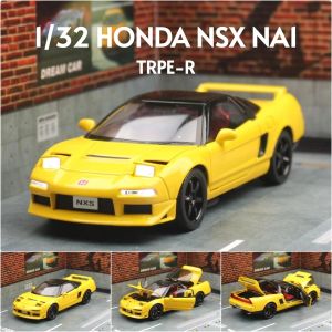 2026 1/32 Honda Acura NSX NA1 JDM Racing Toy Car For Kid Diecast Vehicle Miniature Model Pull Back Sound Light Collection Gift Boys