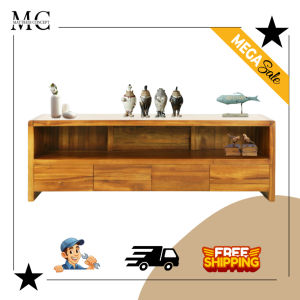 🔥【LOCAL SELLER】🔥JOSEN SOLID TEAK WOOD 180CM TV CONSOLE ( FREE DELIVER ADN INSTALLATION)