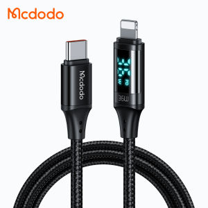 MCDODO CA-1030 | Digital Dispaly 36W Type-C to Lightning Data Cable 1.2M