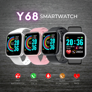 Y68 Replacement Band Wristband Smartwatch Silicon Strap Smartband