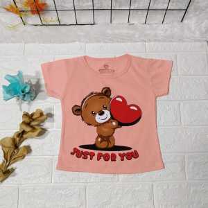 KAOS ANAK CEWEK 1-4 TAHUN/KAOS ANAK PEREMPUAN/ATASAN KAOS ANAK/ATASAN ANAK CEWEK