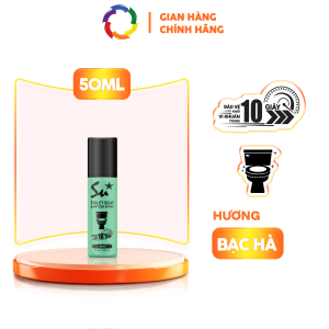 Xịt khử khuẩn bệ ngồi bồn cầu Su Star hương Mint Úc ngăn ngừa vi khuẩn mang lại không gian thoải mái 50ml