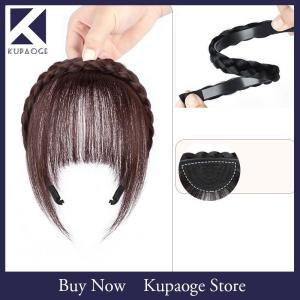 [Kupaoge] วิกผมที่คาดผมหน้าม้าแบบธรรมชาติที่มองไม่เห็นเรียบไร้รอยต่อหน้าผากอุปกรณ์ทำผมหน้าม้าปลอม