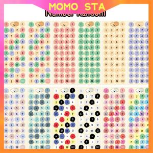 MOMO Creative Ins Bear Letter Sticker DIY Scrapbooking Journal Decorative Sticker Random
