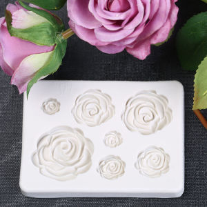 [Alex Do] Hot Sale 3D Rose Flower Silicone Fondant Chocolate Mould Cake Decor Sugarcraft Mold